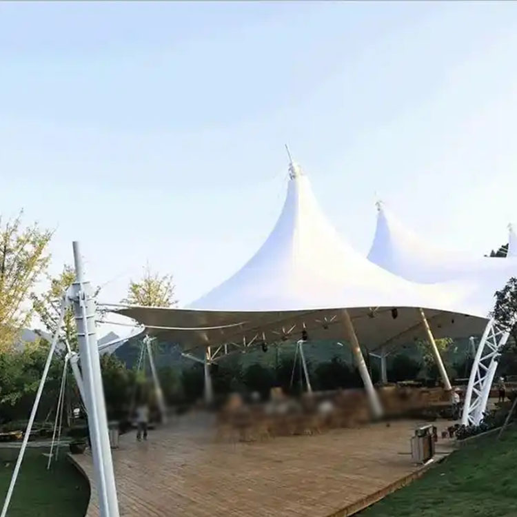 靖宇县膜结构景观棚