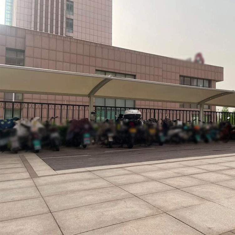 靖宇县膜结构电动车棚